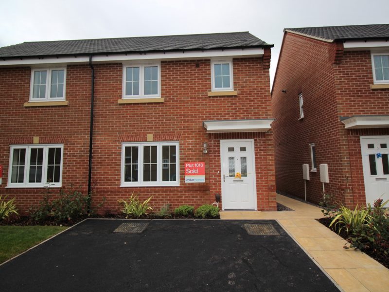 A Brand New Miller Homes 3 Bedroom Semi Detached House
